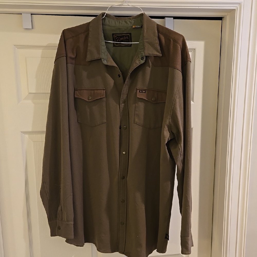 Flannel Shacket From Howler Brothers